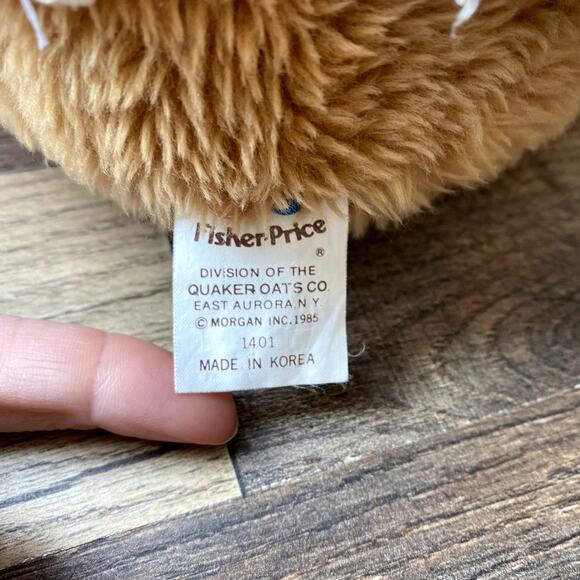 Vintage 80's Fisher Price Sleepytime Teddy Beddy Bear Plush Stuffed Animal - Picture 8 of 8